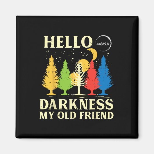 Aimant Solar Eclipse 2024 Tress Hello Darkness 04.08 Enfa (Devant)