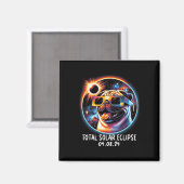 Aimant Solar Eclipse Carlin Porter des lunettes Animaux d (Recto/Verso)