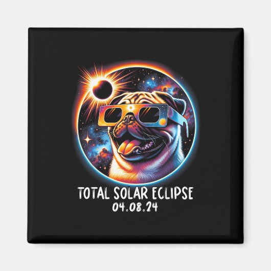 Aimant Solar Eclipse Carlin Porter des lunettes Animaux d (Devant)