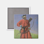 Aimant Soldat Bokharan, 1873 (Recto/Verso)
