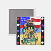 Aimant Soldat Doxie (Recto/Verso)