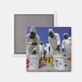 Aimant Soldats américains du 457e Bataillon de produits c (Recto/Verso)