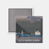 Aimant Soldats de l'État de l'Alaska (Recto/Verso)