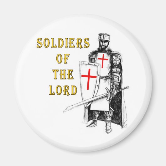 AIMANT SOLDATS DE L'ÉTERNEL (Devant)