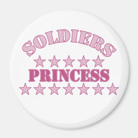 Aimant Soldats Princesse (Devant)
