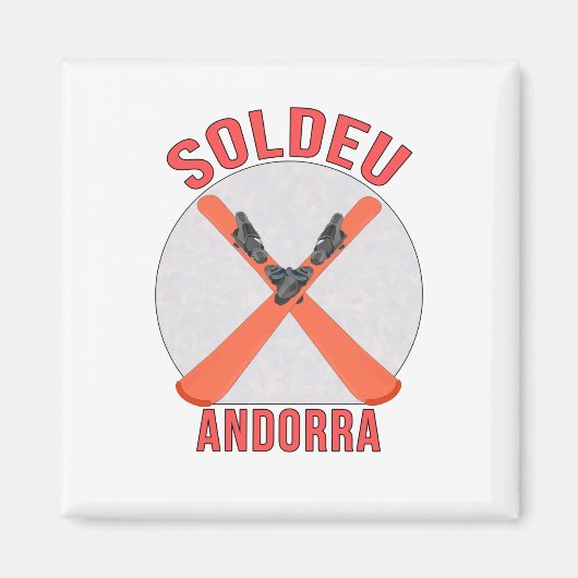 Aimant Soldeu, Andorre (Devant)