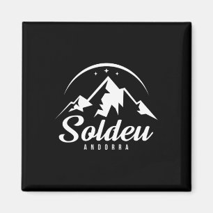 Aimant Soldeu Andorre Station de ski Ski Snowboard