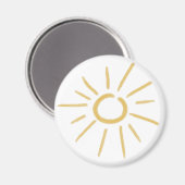 Aimant Soleil (Recto/Verso)