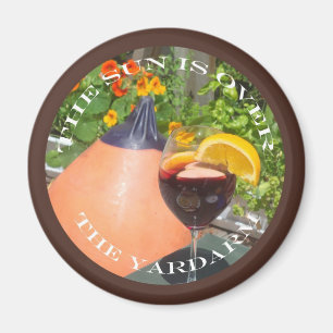 Aimant Soleil au-dessus du bras de jardin