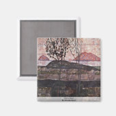 Aimant Soleil Bas Par Schiele Egon (Recto/Verso)