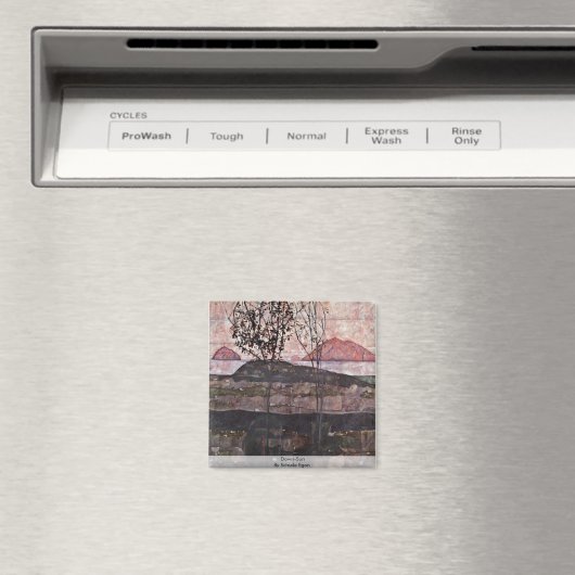 Aimant Soleil Bas Par Schiele Egon (In Situ (Lave-vaisselle))