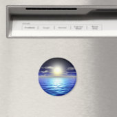 Aimant Soleil bleu (In Situ (Lave-vaisselle))