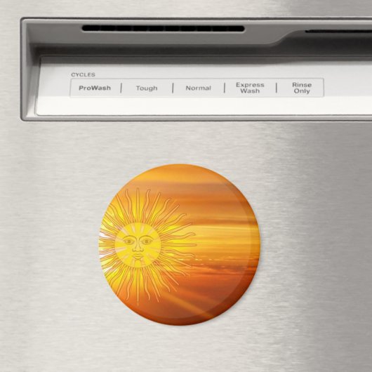 Aimant Soleil brillant (In Situ (Lave-vaisselle))