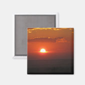 Aimant Soleil dans les nuages (Recto/Verso)