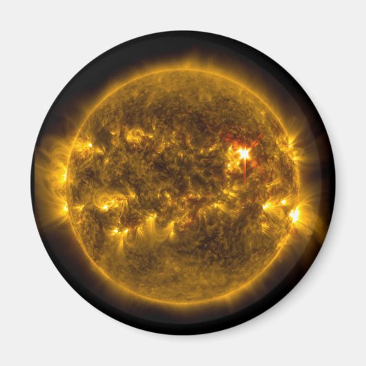 Aimant Soleil de l'espace extra-atmosphérique avec projec (Devant)