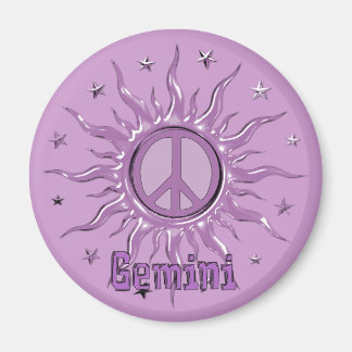 Aimant Soleil de paix Gemini