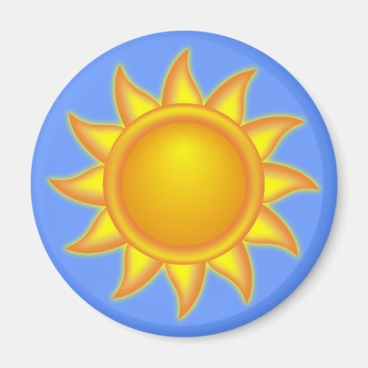 Aimant Soleil de Sonne (Devant)