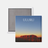 Aimant soleil de uluru (Recto/Verso)