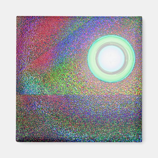 Aimant Soleil désert (Devant)