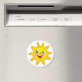 Aimant Soleil doux et souriant (In Situ (Lave-vaisselle))