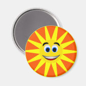 AIMANT SOLEIL DU VISAGE (Recto/Verso)