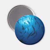 Aimant Soleil et fond sous la mer (Recto/Verso)