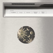 Aimant Soleil et lune (In Situ (Lave-vaisselle))