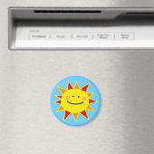 Aimant Soleil jaune (In Situ (Lave-vaisselle))