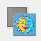 Aimant Soleil Lune (Recto/Verso)