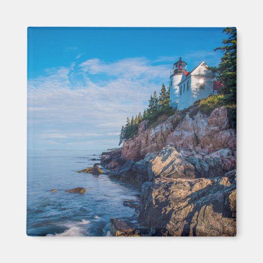 Aimant Soleil matinal Au Phare De Bass Harbour (Devant)