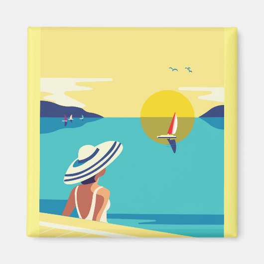 Aimant Soleil Splendor (Devant)