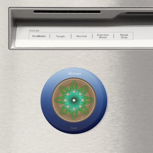 Aimant Soleil vert (In Situ (Lave-vaisselle))