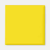 Aimant Solid Color : Yellow (Devant)