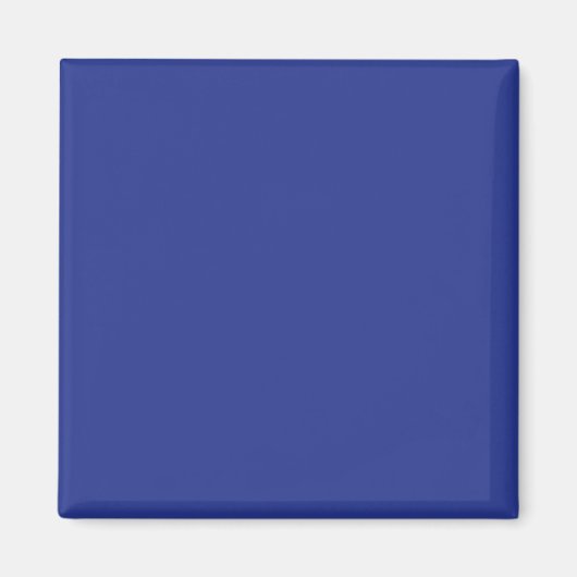 Aimant Solid Deep Blue Backdrop | Bold Minimalist Design (Devant)
