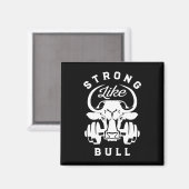 Aimant Solide Comme Un Bâtiment À Taureau 7 (Recto/Verso)