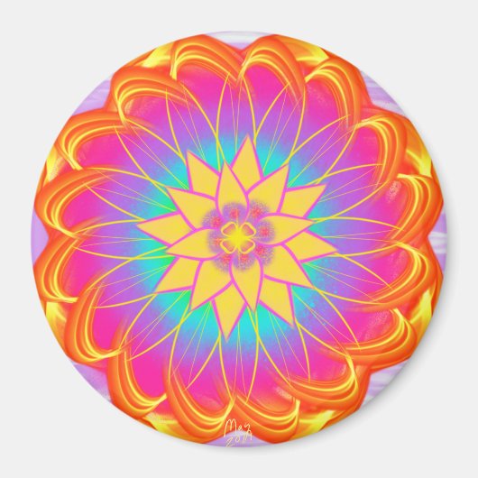 Aimant Solitaire Superstar par pwrflwr (Devant)