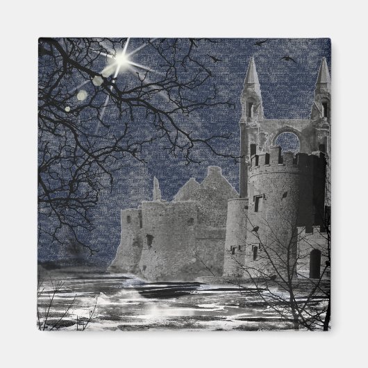 Aimant Solstice Night Paysage gothique (Devant)