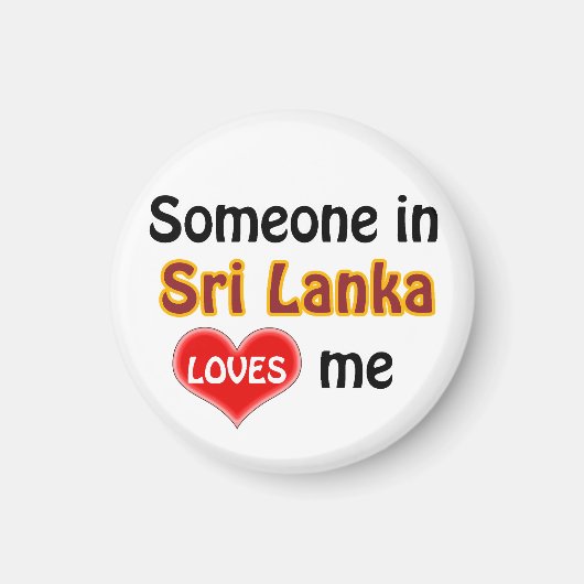 Aimant Someone au Sri Lanka m'a loué (Devant)