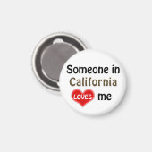 Aimant Someone in California loves me live (Recto/Verso)