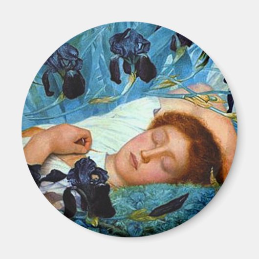 Aimant Sommeil dans les Irises (Devant)