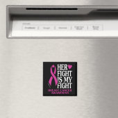 Aimant Son combat...Cancer du sein (In Situ (Lave-vaisselle))