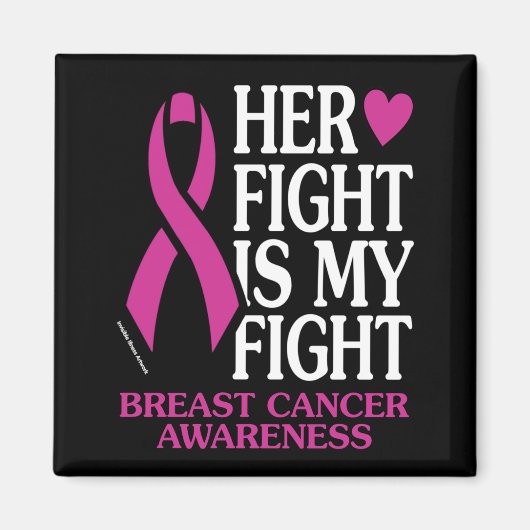 Aimant Son combat...Cancer du sein (Devant)