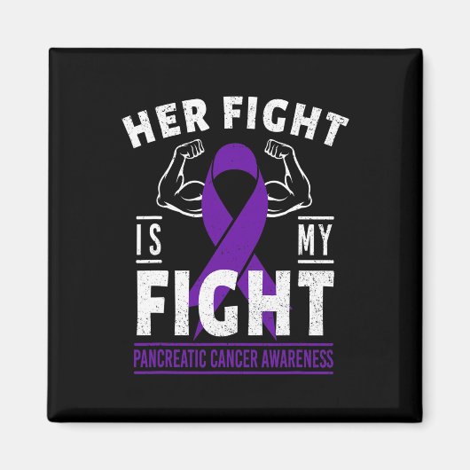 Aimant Son combat est Mon combat Conscience du cancer du (Devant)