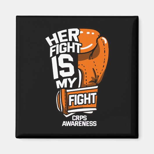Aimant Son Combat Est Mon Combat Crps Sensibilisation Rsd (Devant)