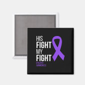 Aimant Son combat est Mon combat Epilepsie Conscience Moi (Recto/Verso)