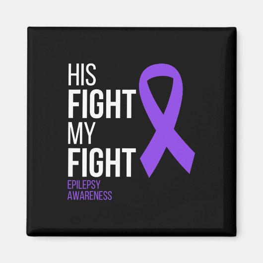 Aimant Son combat est Mon combat Epilepsie Conscience Moi (Devant)
