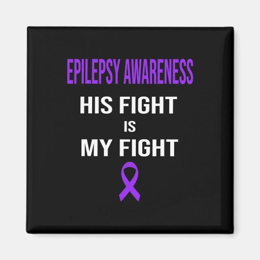 Aimant Son combat est Mon combat Epilepsie Conscience Pur (Devant)