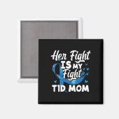Aimant Son combat est mon combat T1d Maman Connaissance d (Recto/Verso)