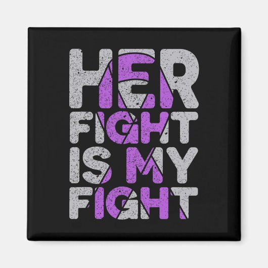 Aimant Son combat est My Fight Epilepsy Awareness 1 (Devant)