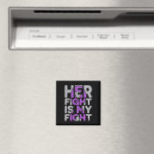 Aimant Son combat est My Fight Epilepsy Awareness 1 (In Situ (Lave-vaisselle))